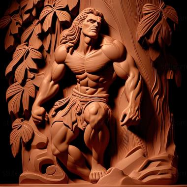 3D model Disneys Tarzan game (STL)